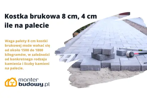 Ile m2 jest na palecie kostki brukowej? Sprawdź różnice w grubości